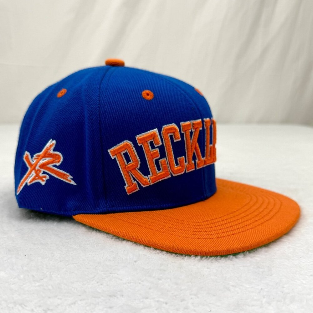 Young & Reckless Snapback Adjustable Cap Hat Blue… - image 2